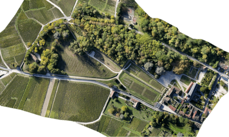 Ortho photo Abbaye de Clairvaux