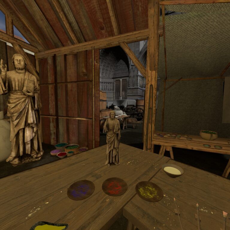 Loge Batisseurs peinture