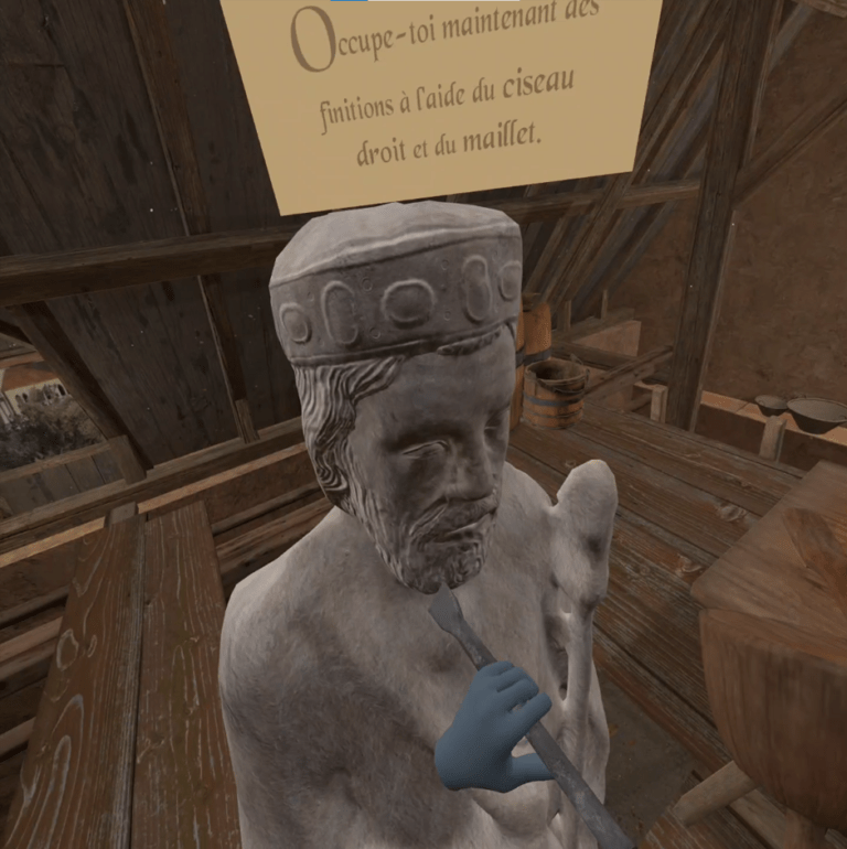 Loge batisseurs taille de pierre